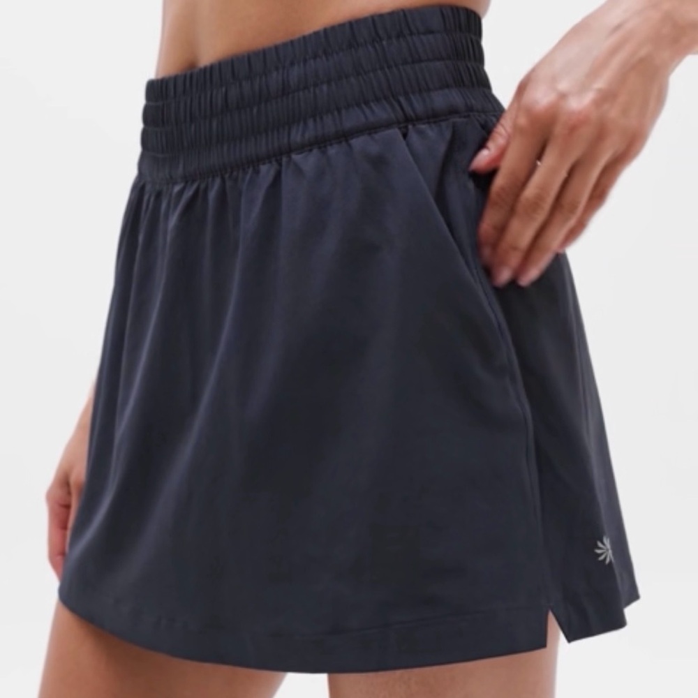 Athleta Black Active Skort